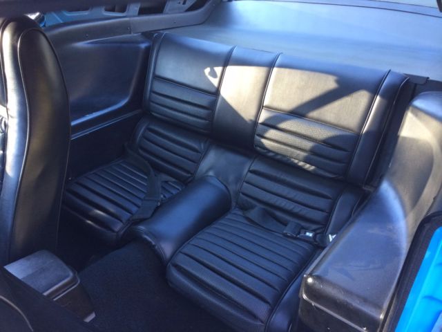 Gray 1970 Ford Mustang Fastback with Black interior