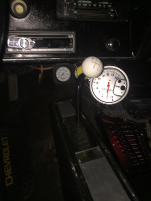 Green 1970 Chevrolet Monte Carlo with Black interior