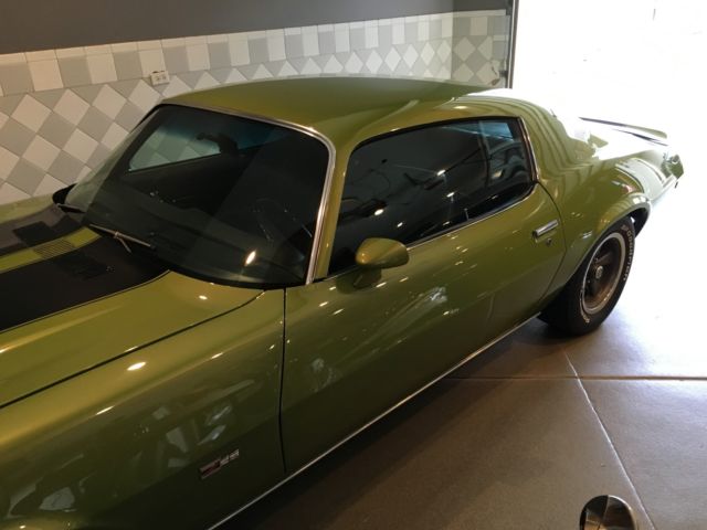 Citrus Greem code 43 1970 Chevrolet Camaro with Black interior