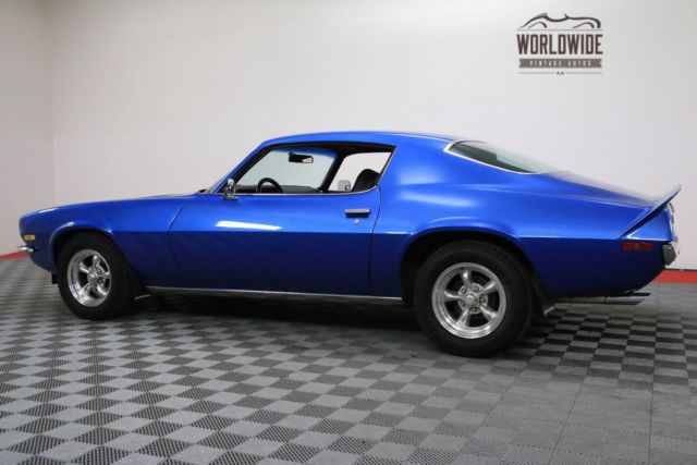 Blue 1971 Chevrolet Camaro with Black interior