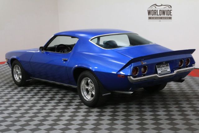 Blue 1971 Chevrolet Camaro with Black interior
