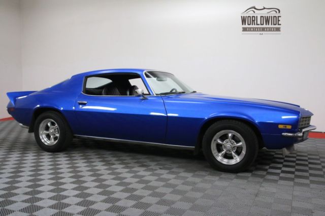 Blue 1971 Chevrolet Camaro with Black interior