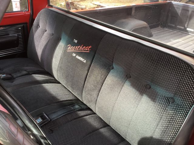 Orange 1971 Chevrolet C-10 Standard Cab Pickup with Black interior