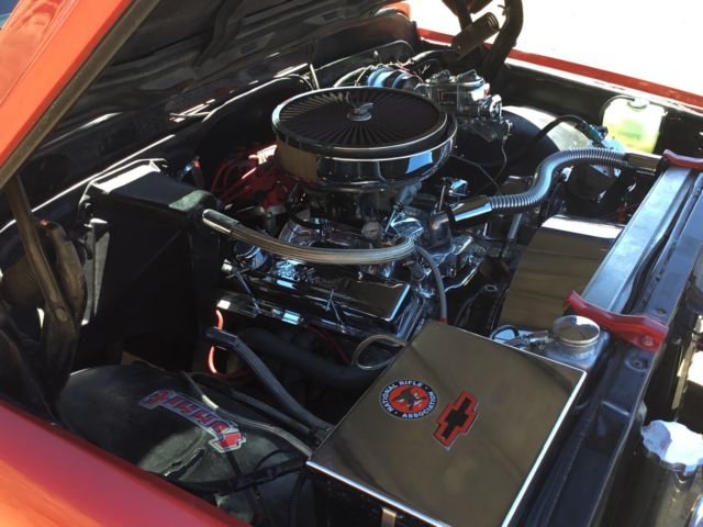 Orange 1971 Chevrolet C-10 Standard Cab Pickup with Black interior