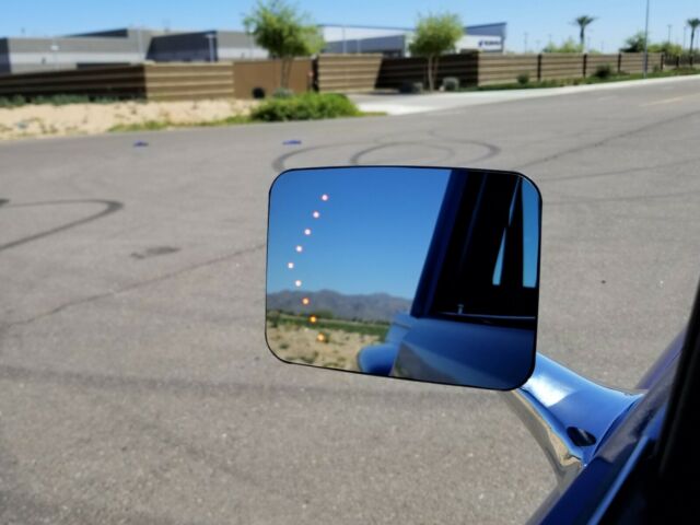 Blue 1971 Chevrolet C-10 with Gray interior