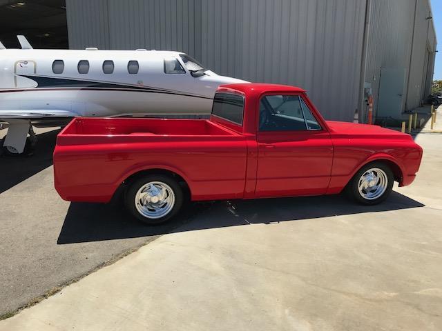 Red 1971 Chevrolet Other Pickups Truck with Gray interior