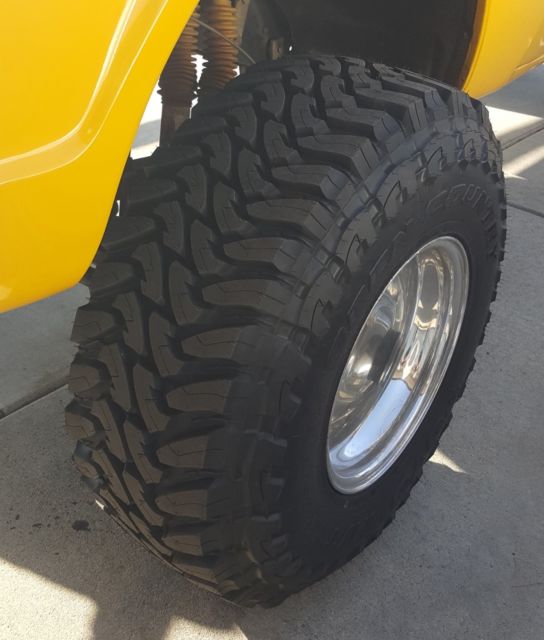 Viper Race Yellow 1972 Chevrolet C-10 Truck with Gray interior