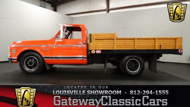 Orange 1972 Chevrolet Other Pickups with Black interior