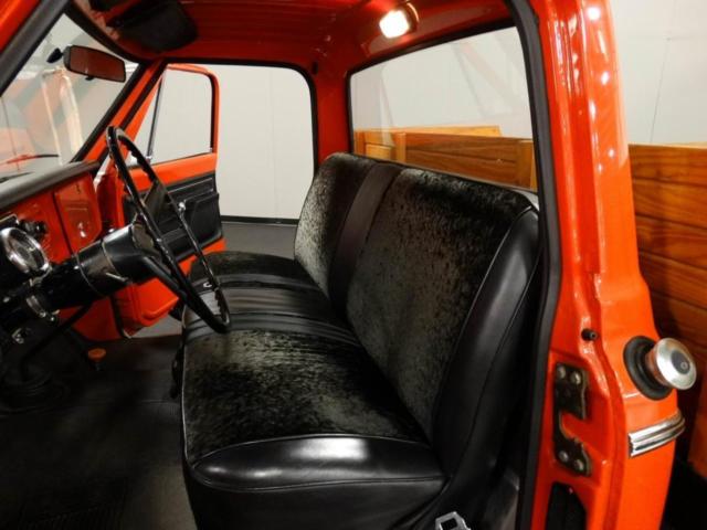 Orange 1972 Chevrolet Other Pickups with Black interior