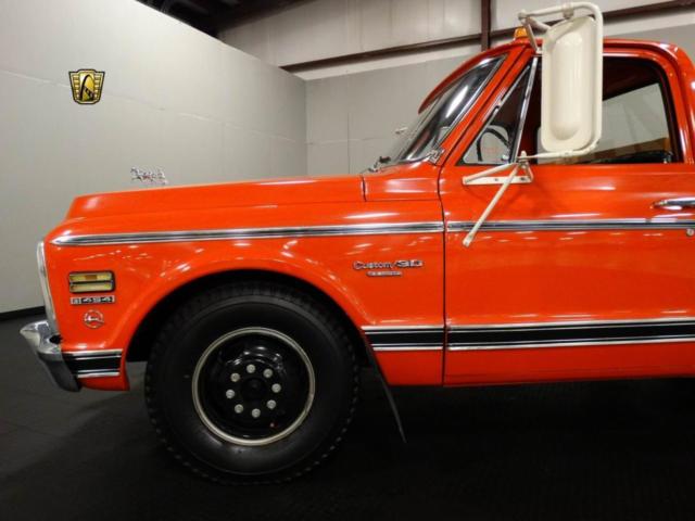 Orange 1972 Chevrolet Other Pickups with Black interior