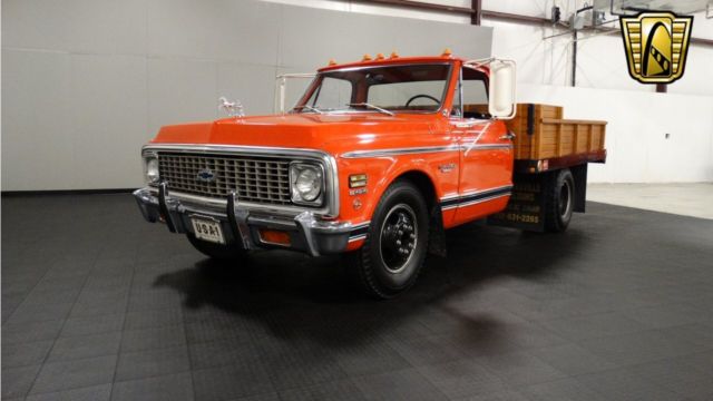 Orange 1972 Chevrolet Other Pickups with Black interior