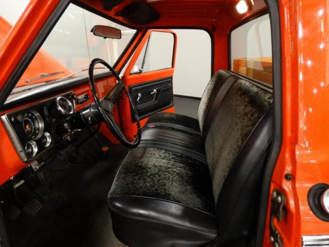 Orange 1972 Chevrolet Other Pickups with Black interior