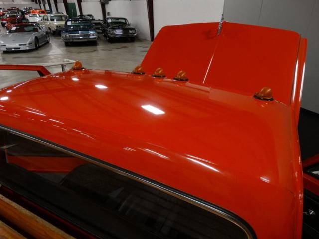 Orange 1972 Chevrolet Other Pickups with Black interior