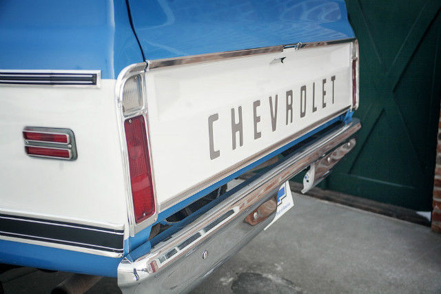 Blue 1972 Chevrolet Other Pickups -- with Blue interior