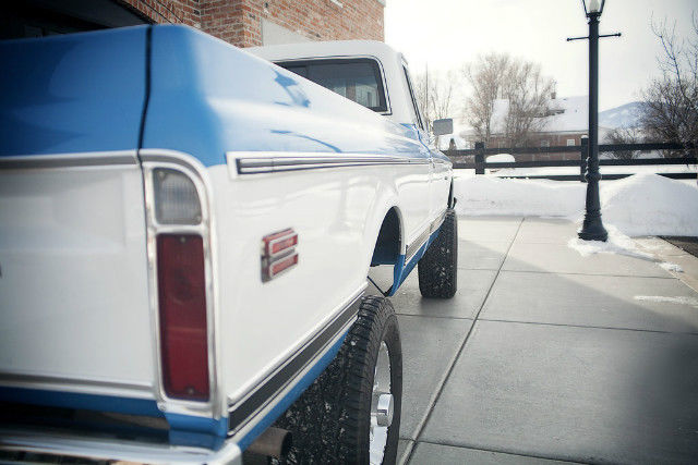Blue 1972 Chevrolet Other Pickups -- with Blue interior