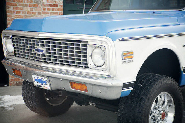 Blue 1972 Chevrolet Other Pickups -- with Blue interior