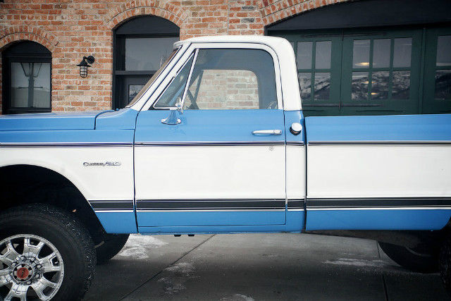 Blue 1972 Chevrolet Other Pickups -- with Blue interior