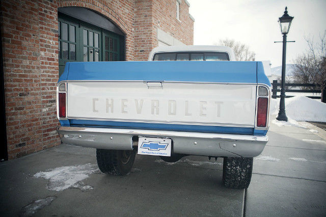 Blue 1972 Chevrolet Other Pickups -- with Blue interior