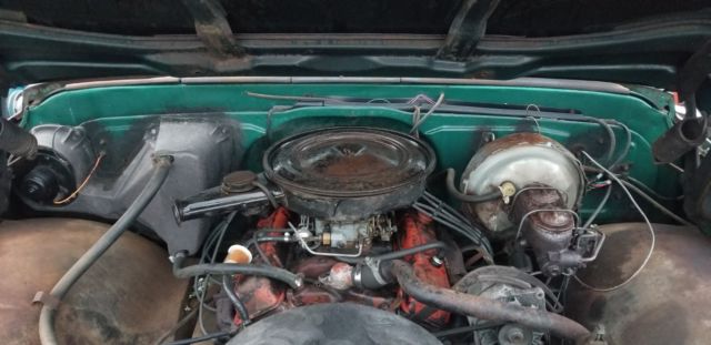 rust/green 1972 Chevrolet C-10 Standard Cab Pickup with Black interior