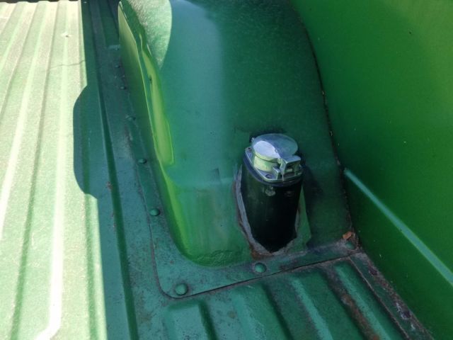Green 1972 Chevrolet C-10 Standard Cab Pickup with Black interior