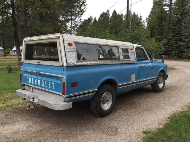 Blue 1972 Chevrolet Other Pickups with Blue interior