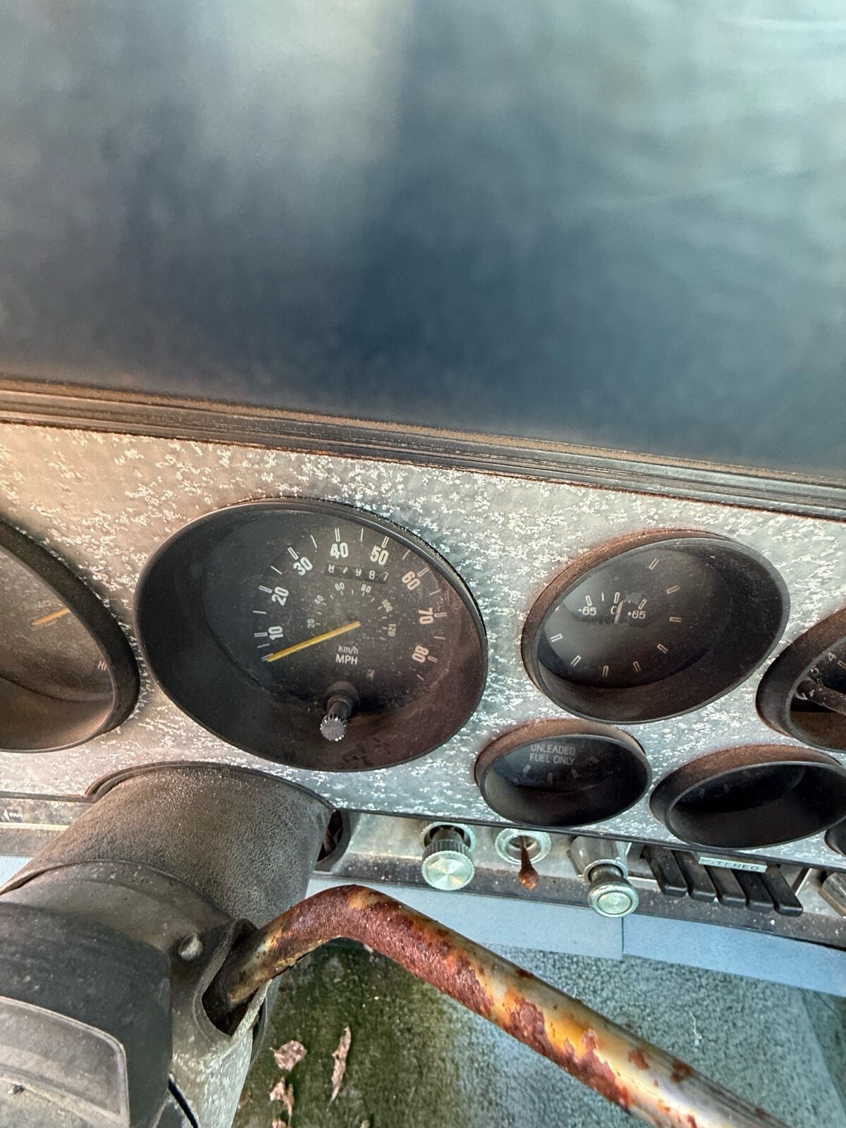 Blue 1972 Ford Ranchero