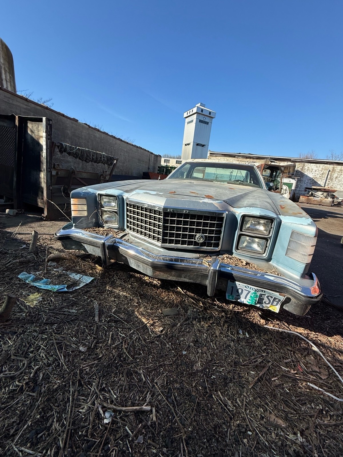 Blue 1972 Ford Ranchero