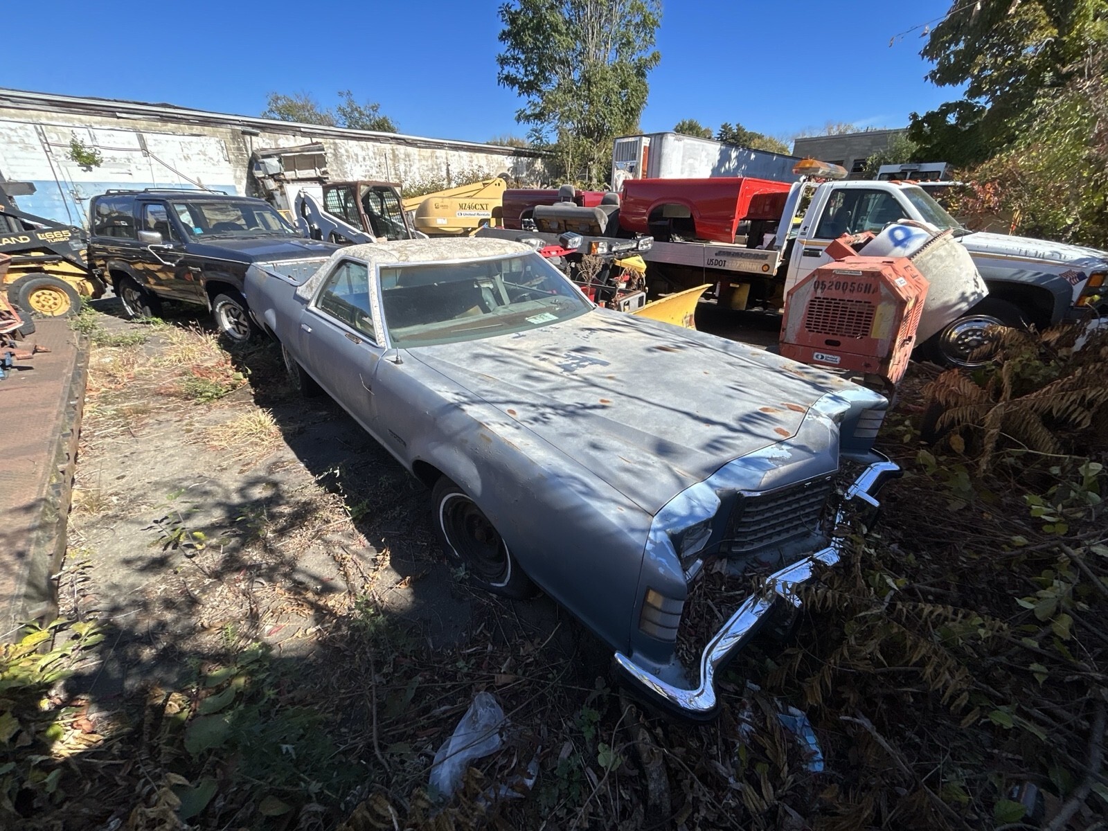 Blue 1972 Ford Ranchero