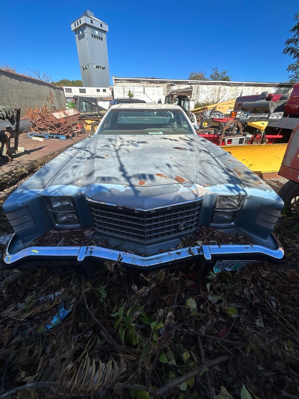Blue 1972 Ford Ranchero