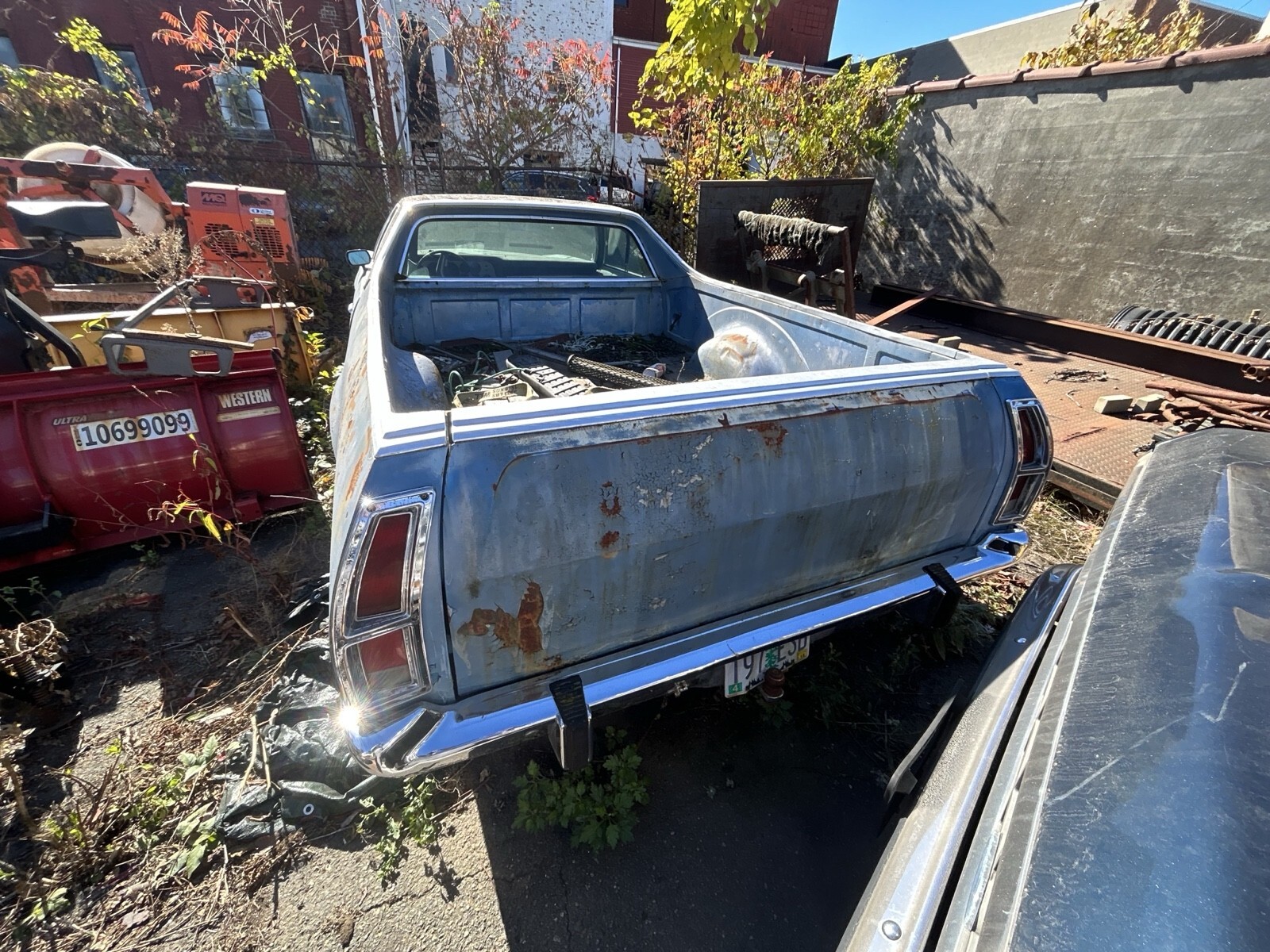 Blue 1972 Ford Ranchero