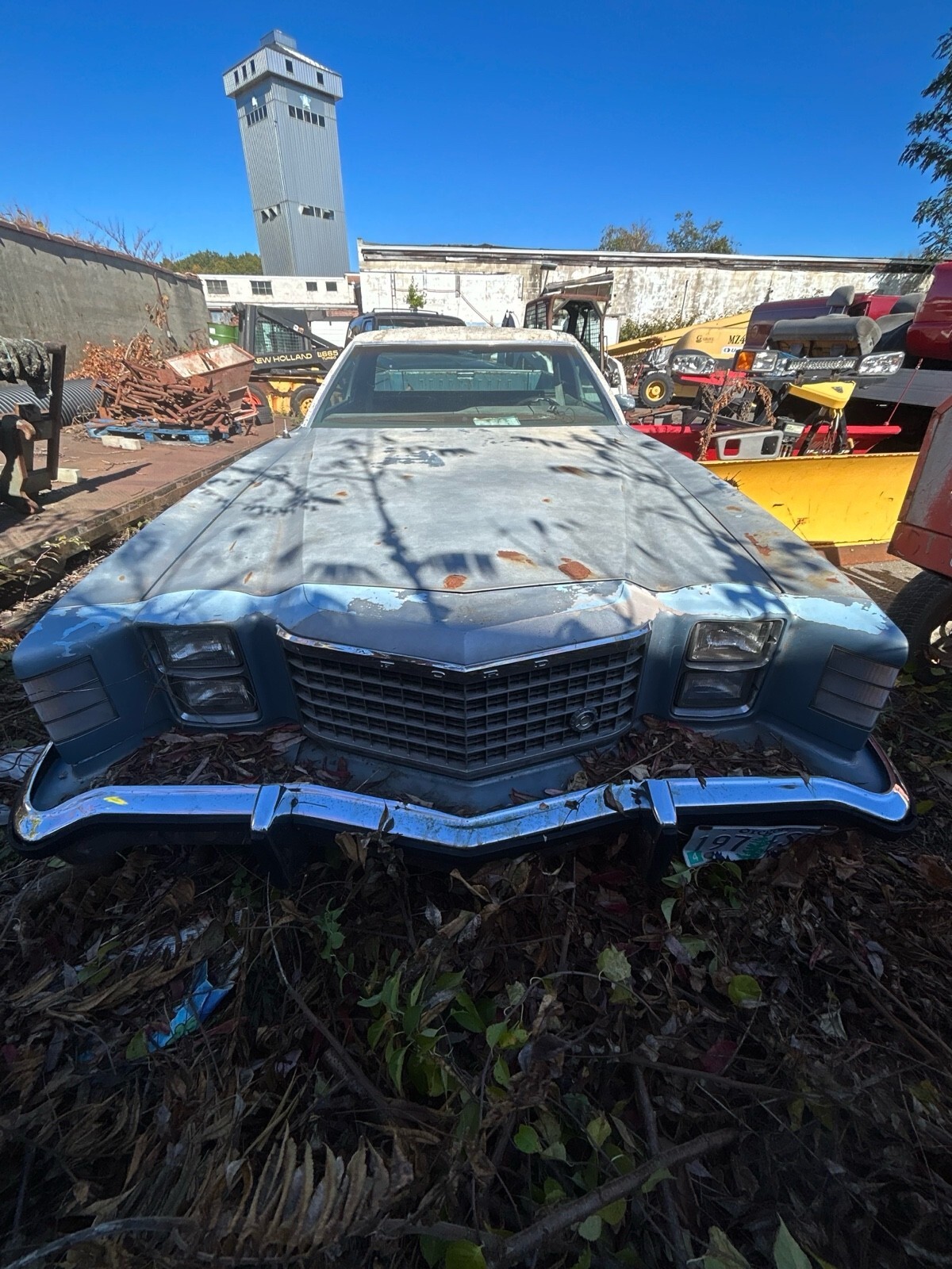 Blue 1972 Ford Ranchero