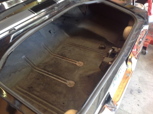 Black 1972 Chevrolet Camaro Coupe with Black interior