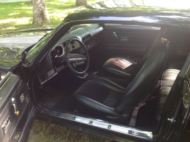 Black 1972 Chevrolet Camaro Coupe with Black interior