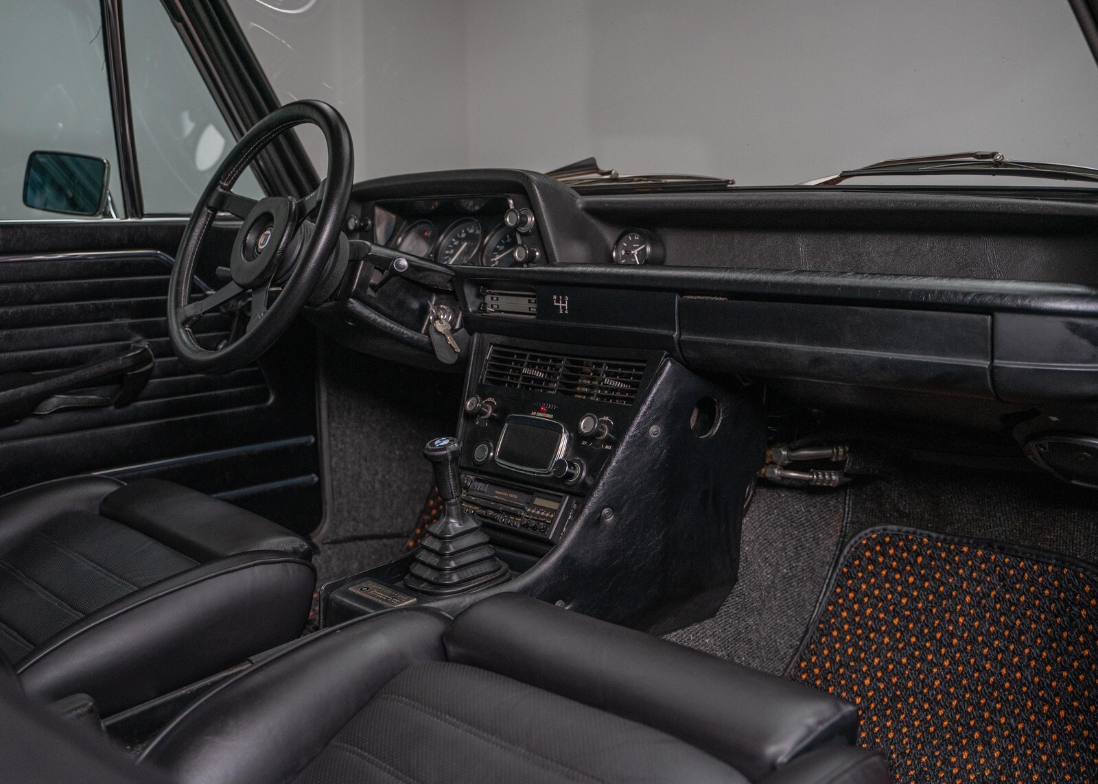 Orange 1973 BMW 2002