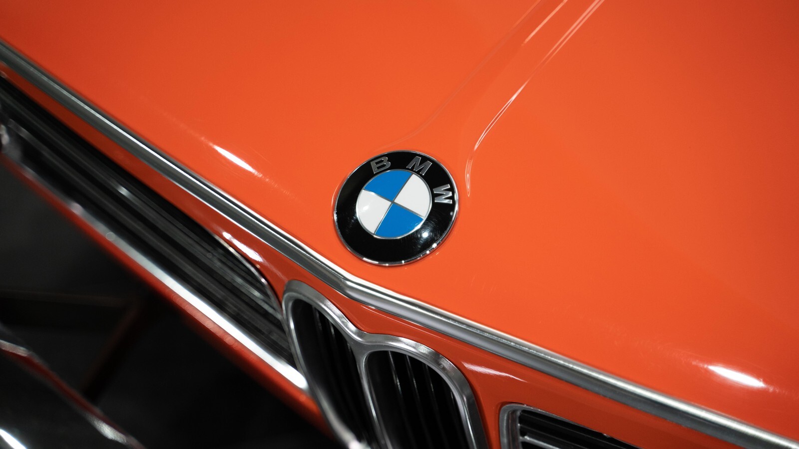 Orange 1973 BMW 2002