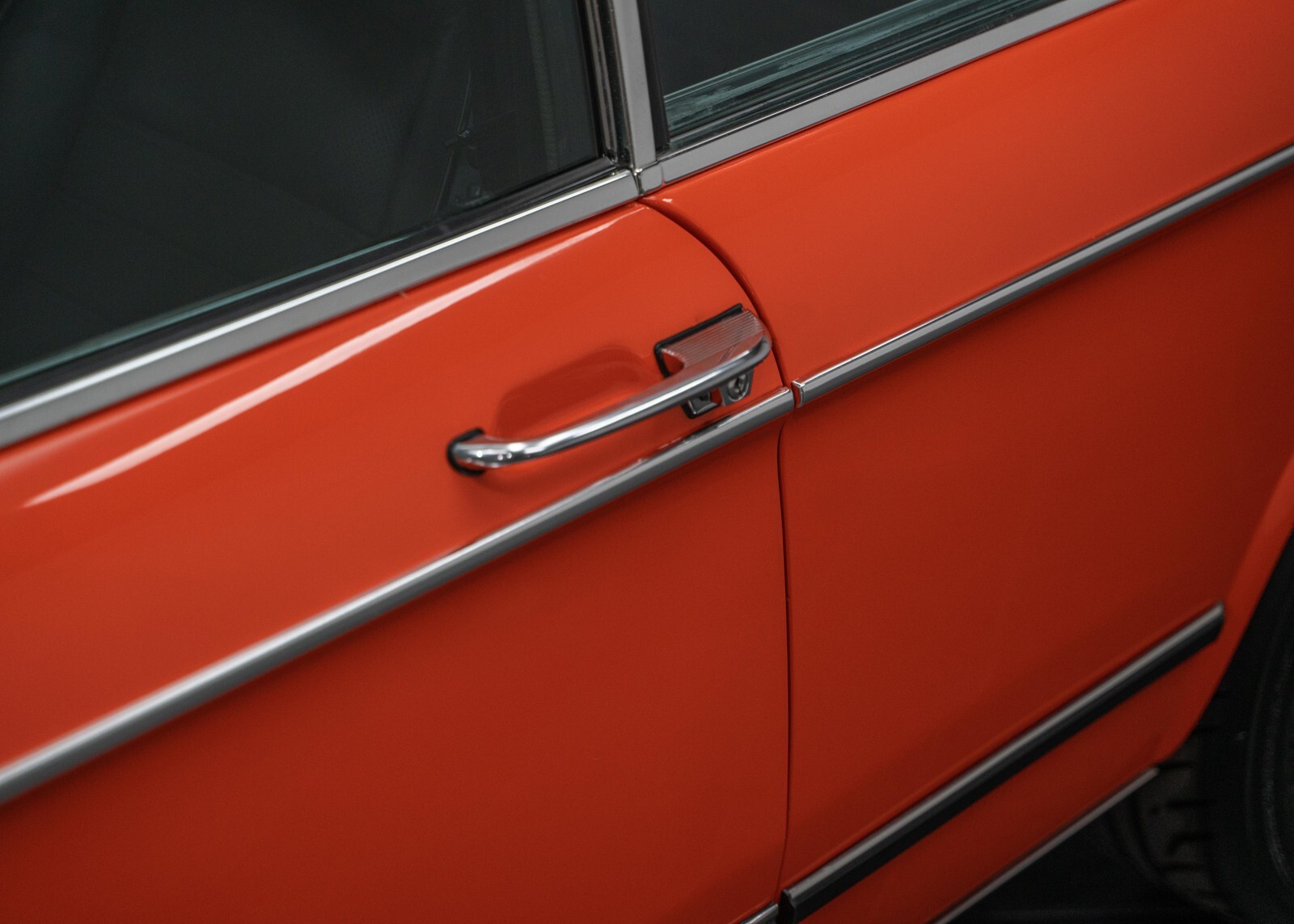 Orange 1973 BMW 2002