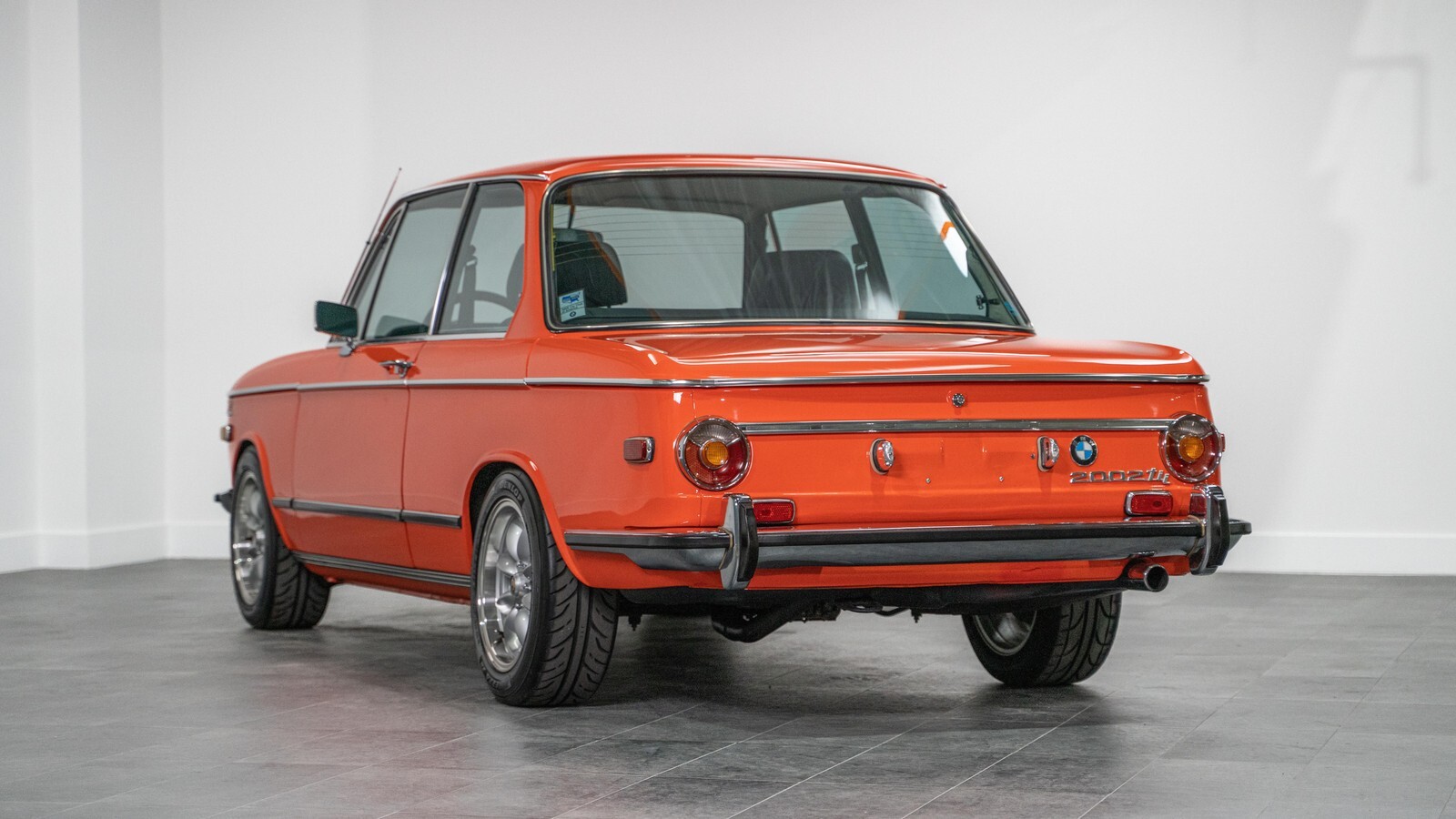 Orange 1973 BMW 2002