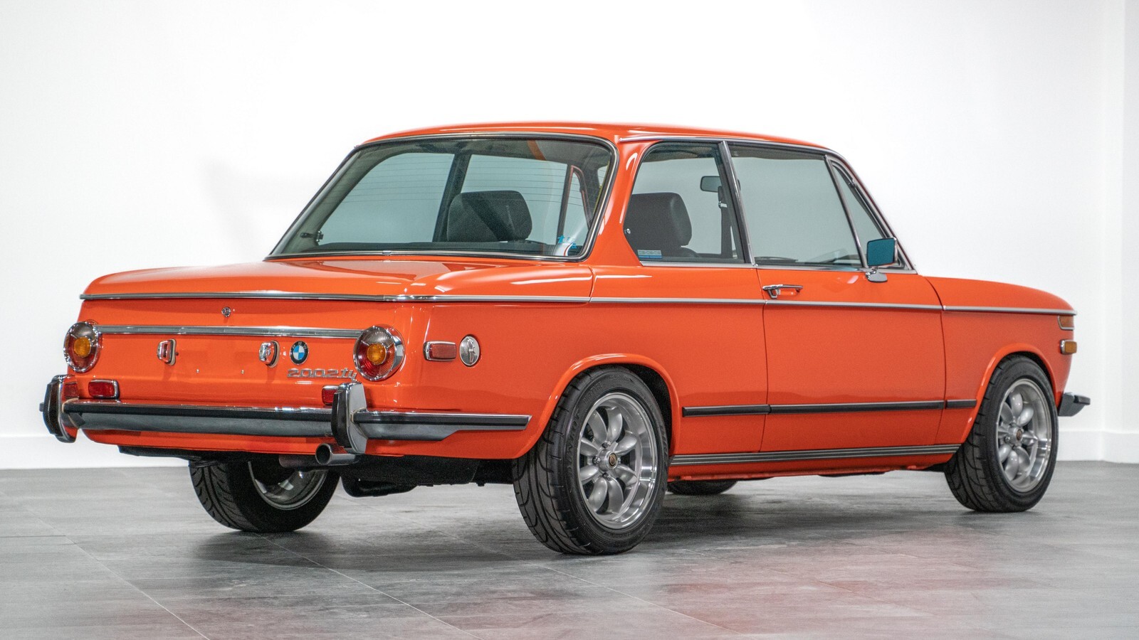 Orange 1973 BMW 2002