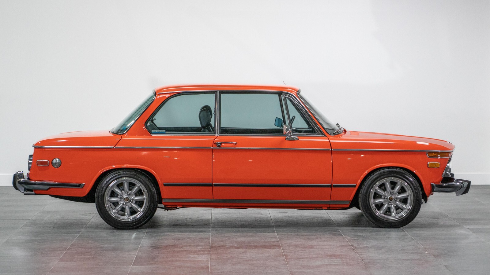 Orange 1973 BMW 2002