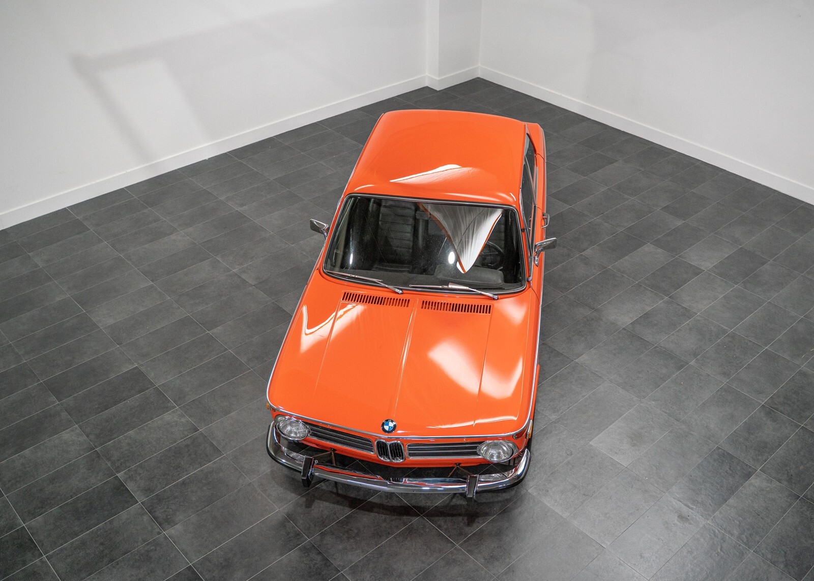 Orange 1973 BMW 2002