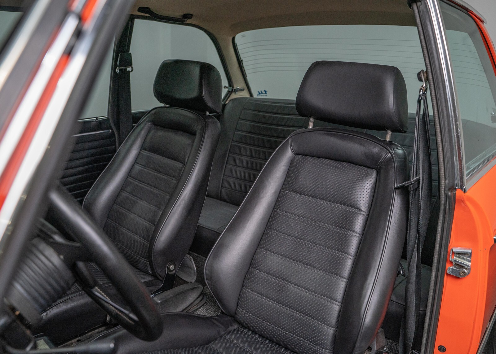 Orange 1973 BMW 2002