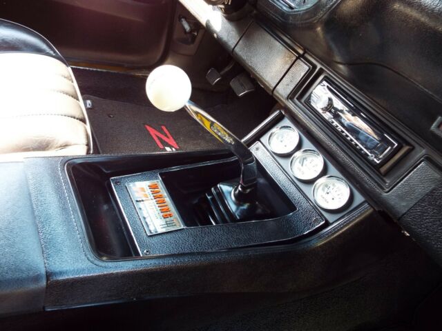 Yellow 1973 Chevrolet Camaro Coupe with Black interior