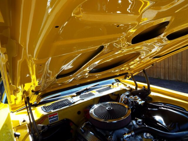 Yellow 1973 Chevrolet Camaro Coupe with Black interior