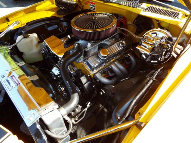 Yellow 1973 Chevrolet Camaro Coupe with Black interior