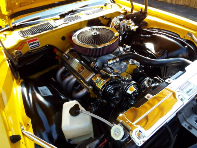 Yellow 1973 Chevrolet Camaro Coupe with Black interior