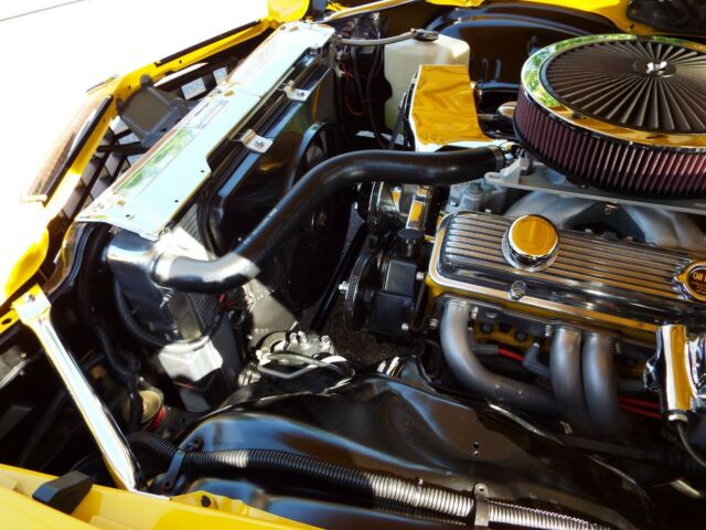 Yellow 1973 Chevrolet Camaro Coupe with Black interior