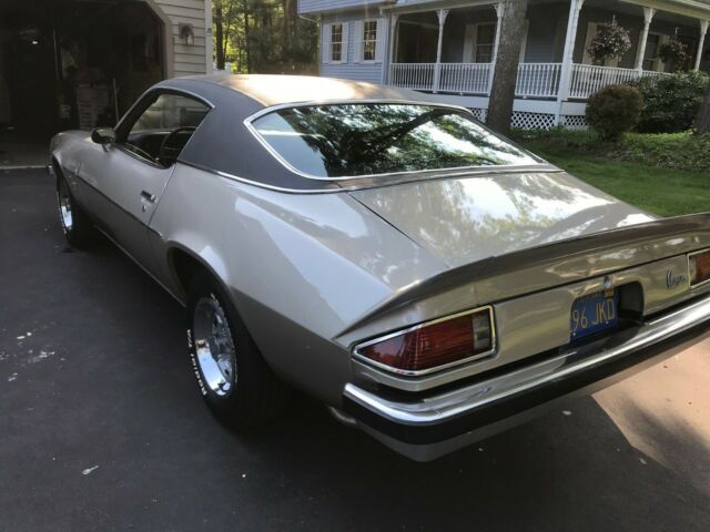 Silver 1974 Chevrolet Camaro with Black interior