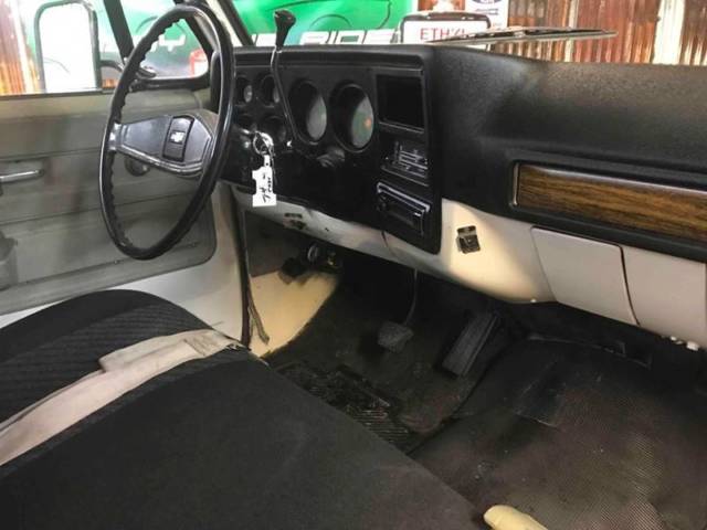 Black 1974 Chevrolet Other Pickups Pickup Truck with Black interior