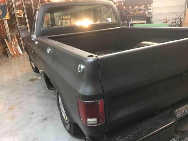 Black 1974 Chevrolet Other Pickups Pickup Truck with Black interior