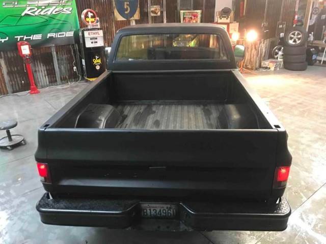 Black 1974 Chevrolet Other Pickups Pickup Truck with Black interior
